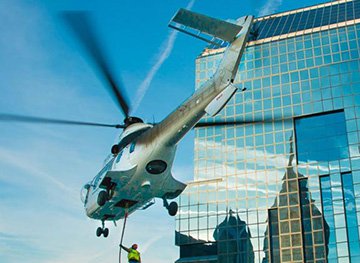 Helicopter Sign Placement in Tulsa