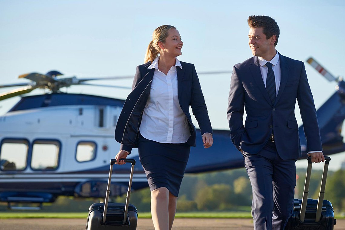 Business Helicopter Charters in Tulsa